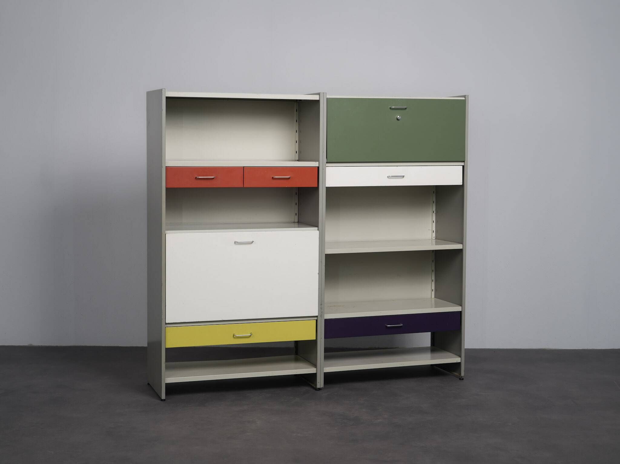 Gispen 5600 cabinet by A.R. Cordemeyer, Netherlands, 1950s