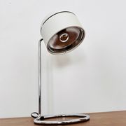 1 of 2 Adjustable Space Age Spot Table Lamps by Arnold Berges for Staff