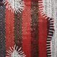 Tenture Murale Tissée Abstraite, Art Textile Fait Main, 105x112 Cm