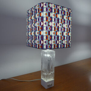 Paire de lampe daum 1970