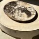 Very large empty pocket or petrified wooden flat