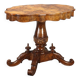 Table à biscuits Luigi Filippo en noyer