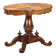 Table à biscuits Luigi Filippo en noyer
