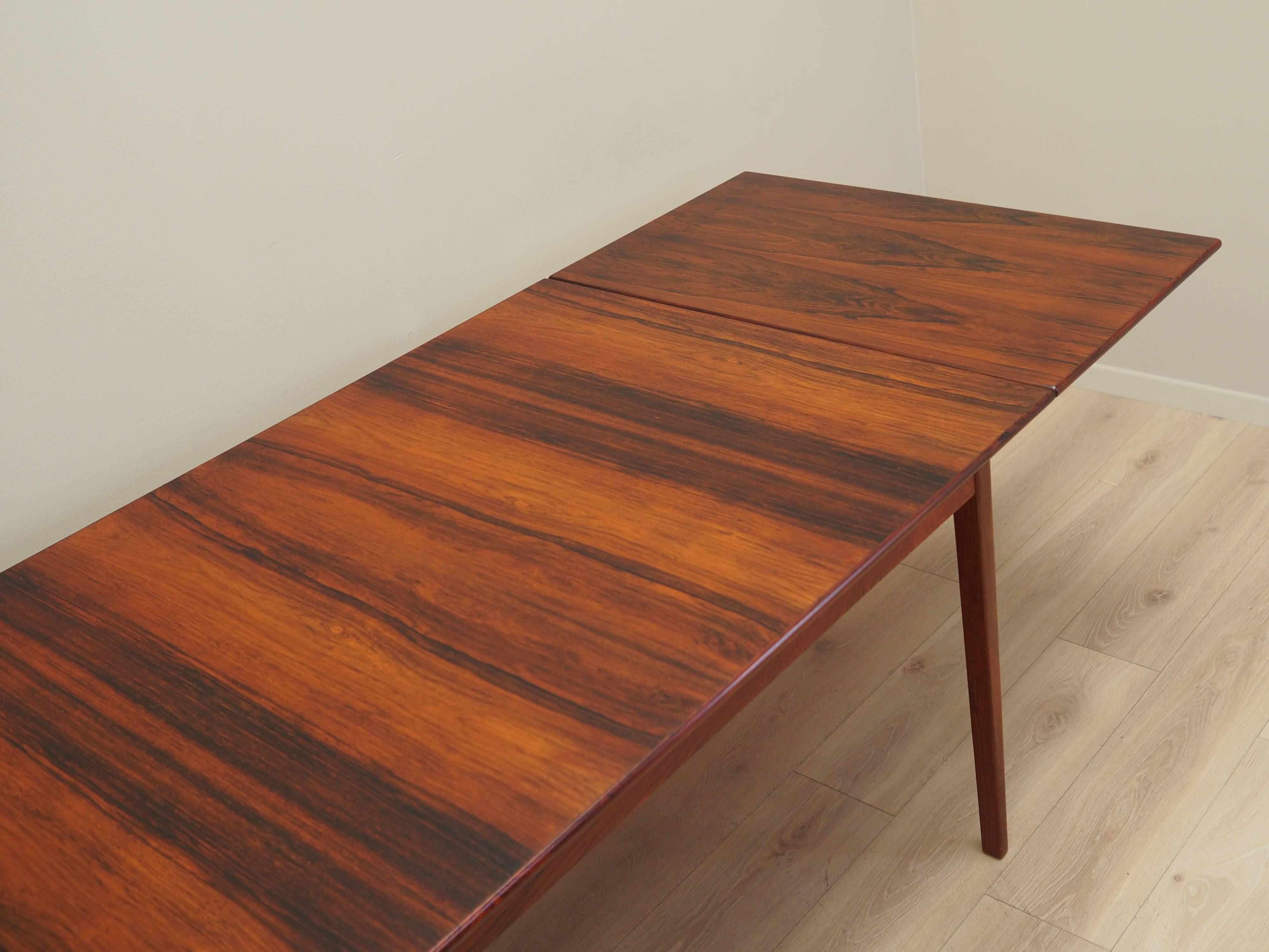 Rosewood table, Danish design, 1970s, production: Denmark