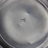 small champagne ice bucket cooler silver metal bottle art deco