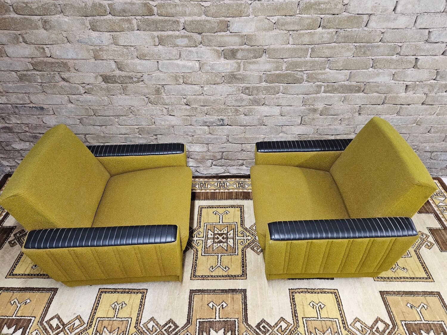 Pair of vintage armchairs 1960s