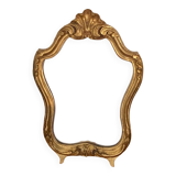 Golden vintage mirror