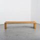 Large bench of Les Arcs by Charlotte Perriand, 1985