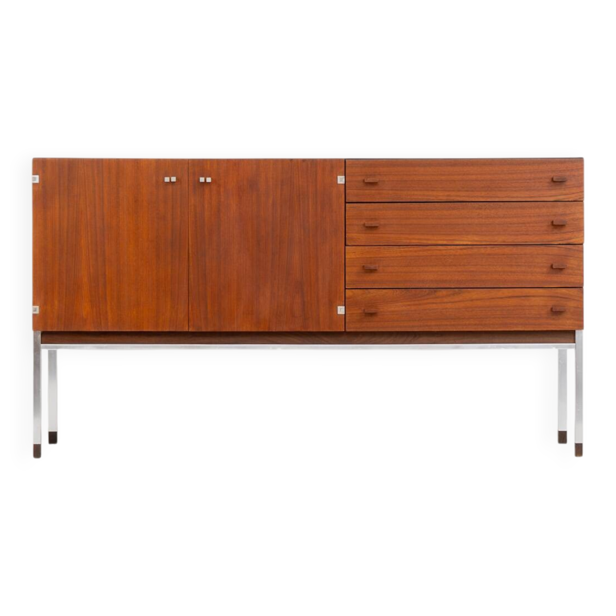 Modernist sideboard in teak