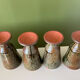 Mazagran terracotta cups