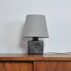 Lampe de table en grès émaillé par Desiree Stentøj, Danemark