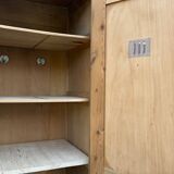 Vintage wooden wardrobe from 1940.