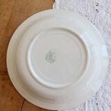 Vintage hollow round serving dish - Green Tablecloth model
