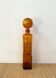 Amber carafe Empoli from the 1960s - Quatrefoil