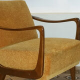 Scandinavian pair of chairs of the years 50-60 Boomerang design