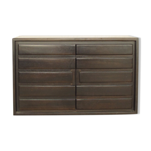 meuble bar iroko massif