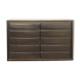 Solid two-door iroko bar furniture