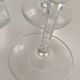 Verres: 1 Saint Louis, 1 Baccarat and 1 Bohème.