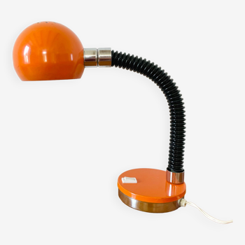 Lampe orange années 70
