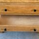 Vintage light oak chest of drawers