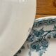 4 iron earth dessert plates Paris, Choisy le Roi
