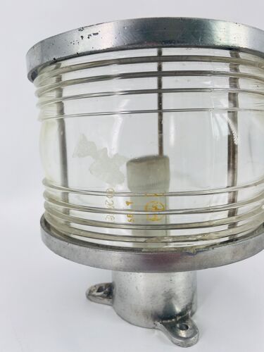 Lampe d’extérieur provenant d’un mat de bateau, circa 1950