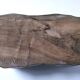 Carved solid wood pencil holder signed vintage