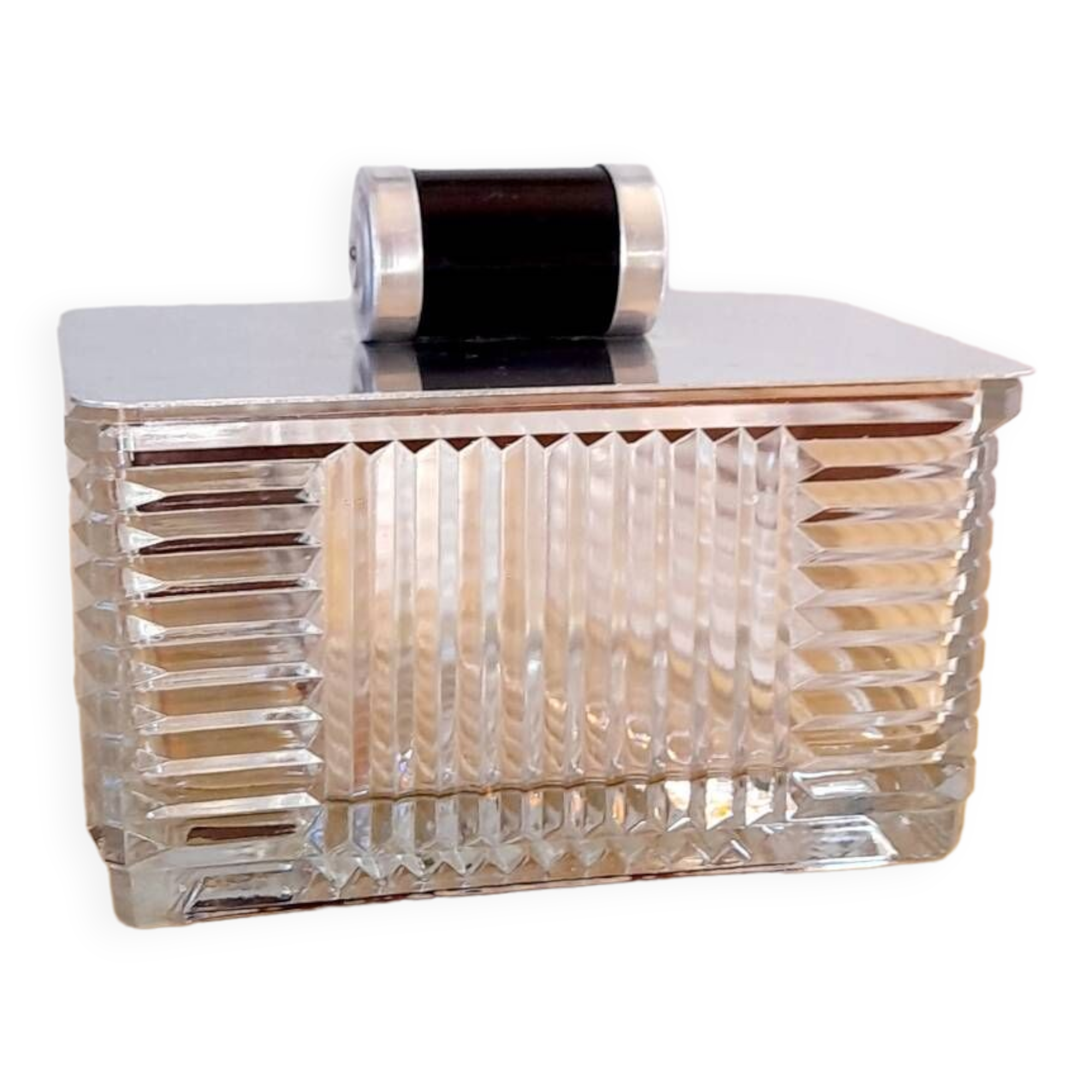 Art deco glass box
