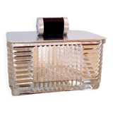 Art deco glass box