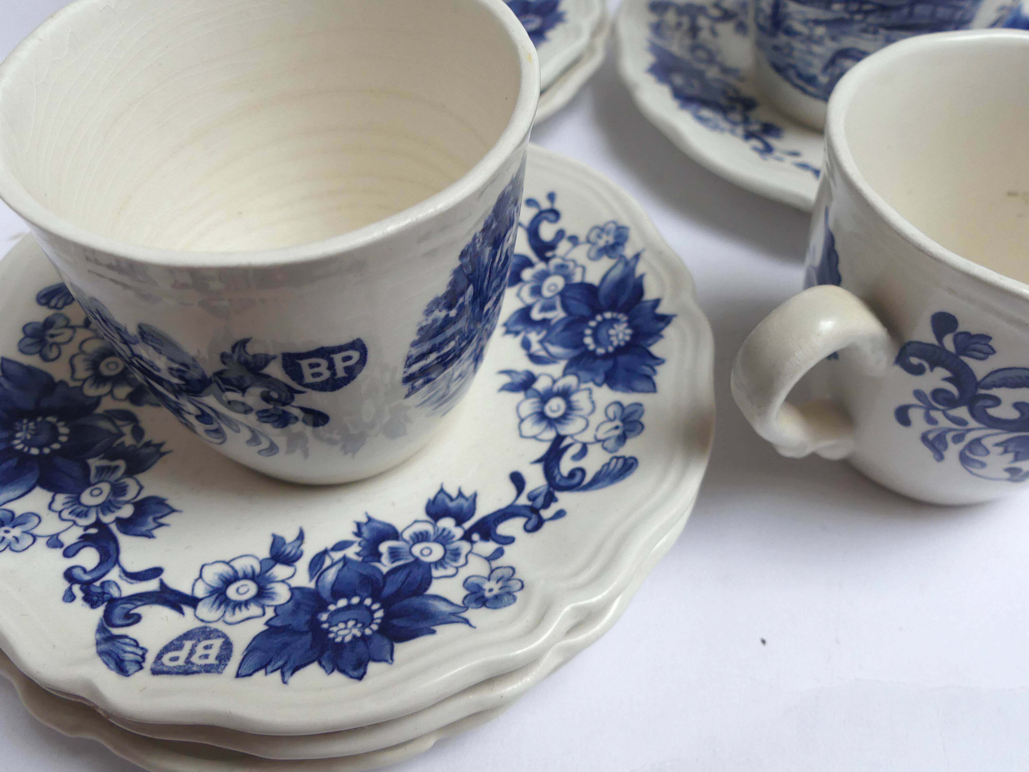 6 coffee cups Sarreguemines BP