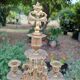 Napoleon III bronze candlestick