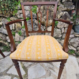 English mahogany living room furniture circa 1900