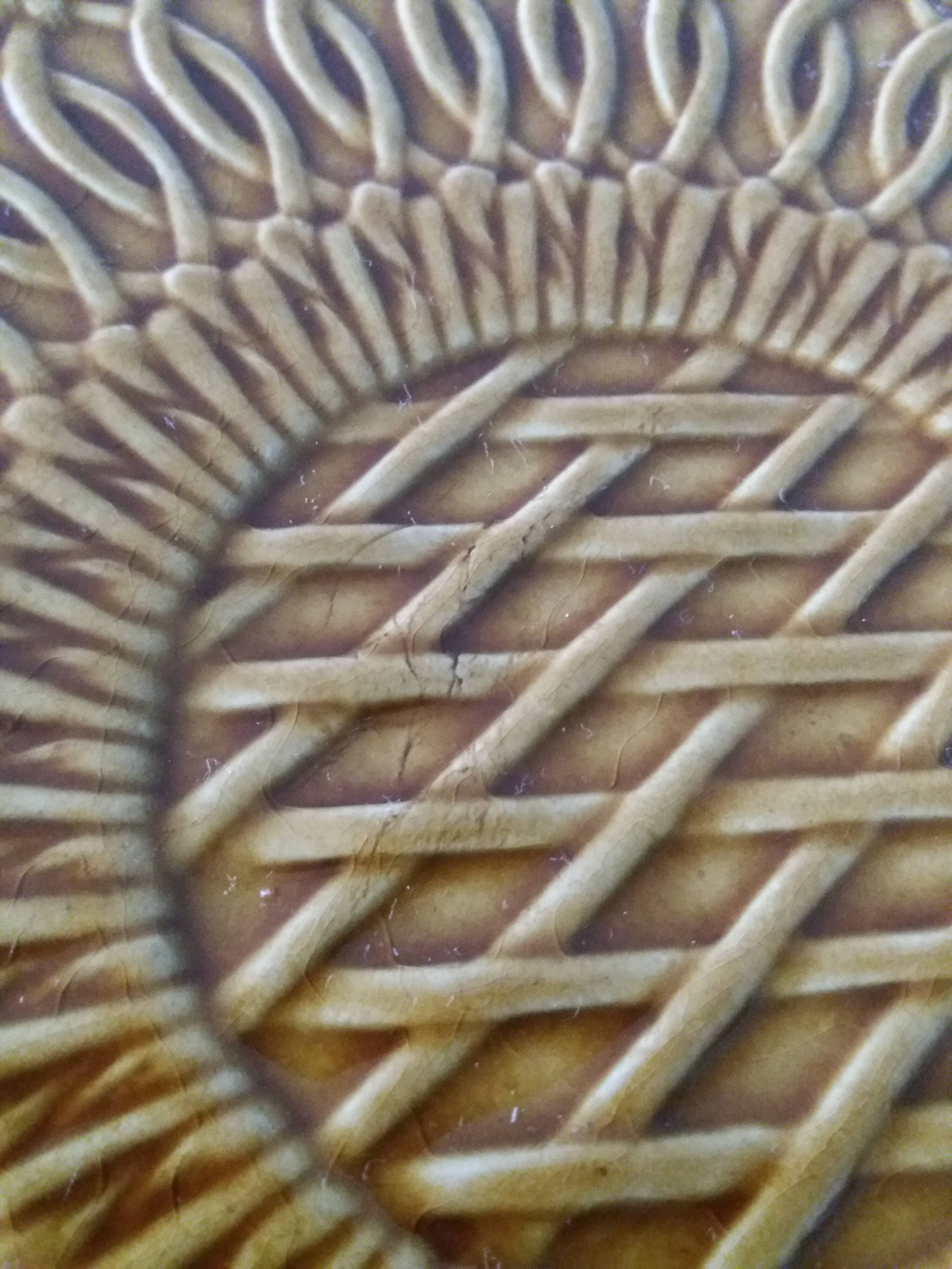 Gien Val d'Or braided effect slip tray