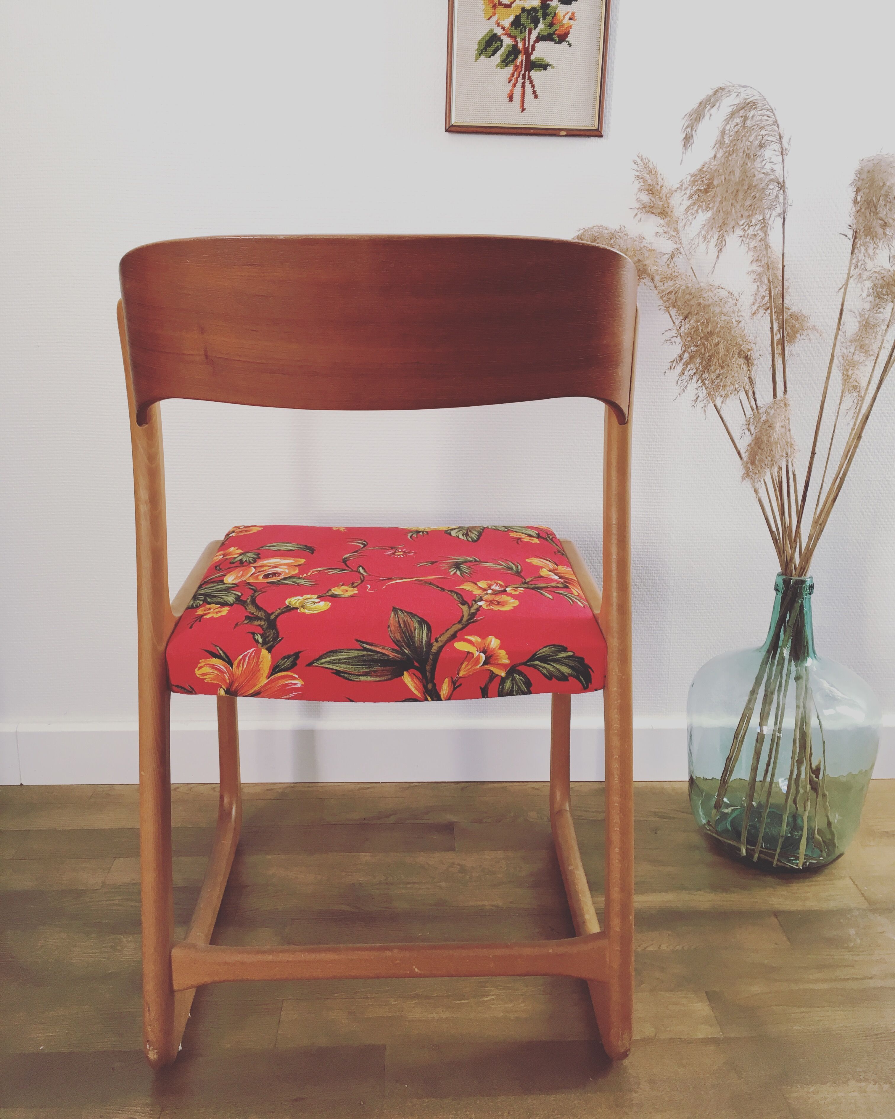 Gorgeous renovated Baumann sled Chair