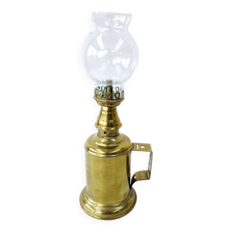Lampe olympe véritable 1860 type lampe pigeon laiton