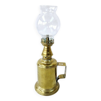 Olympe lamp genuine 1860 pigeon lamp type brass