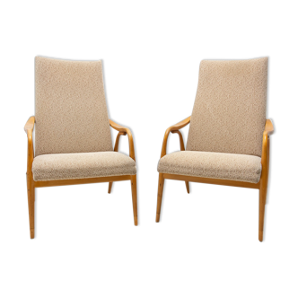 Pair of midcentury armchairs by Antonín Šuman, 1970´s