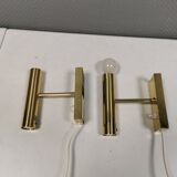 Set of wall lamps, model Jason, designed by Jo Hammerborg for Danish Fog&Morup in 1977