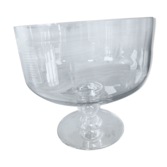 Coupe verre artisanale