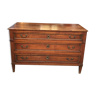 Commode noyer d époque Louis XVI