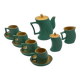 Vintage Memphis Naj Oleari Ceramic Tea Set by Massimo Iosa Ghini - 1980s
