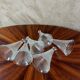 6 stemless champagne flutes