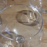 4 verres ballons en cristal
