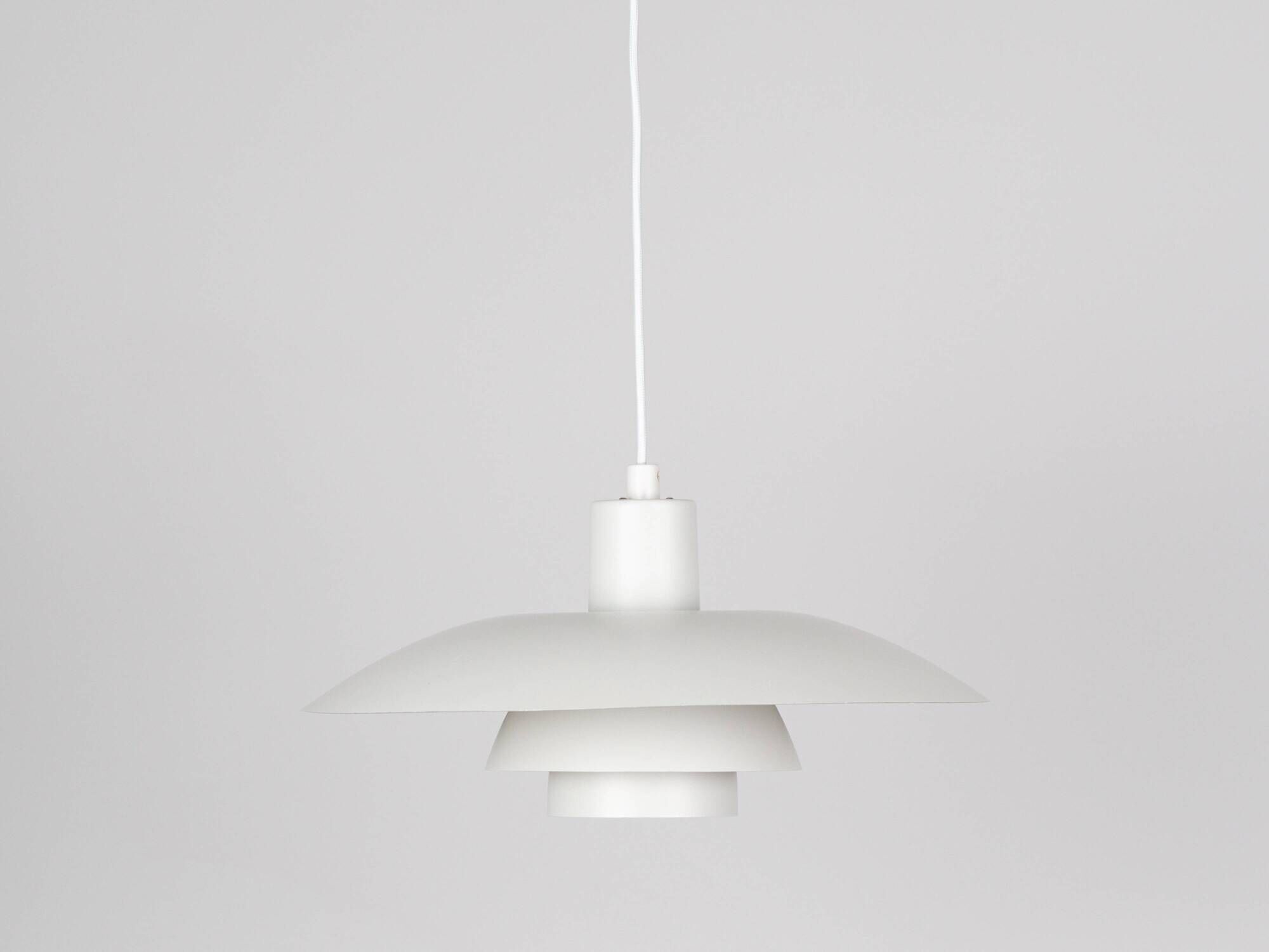 Pair of 2 Danish vintage lamps PH 4/3 by Poul Henningsen, Louis Poulsen1966