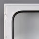 Vintage glass & iron medical cabinet, 1970s