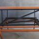 Table basse monte-et-baisse scandinave en acajou – Vintage