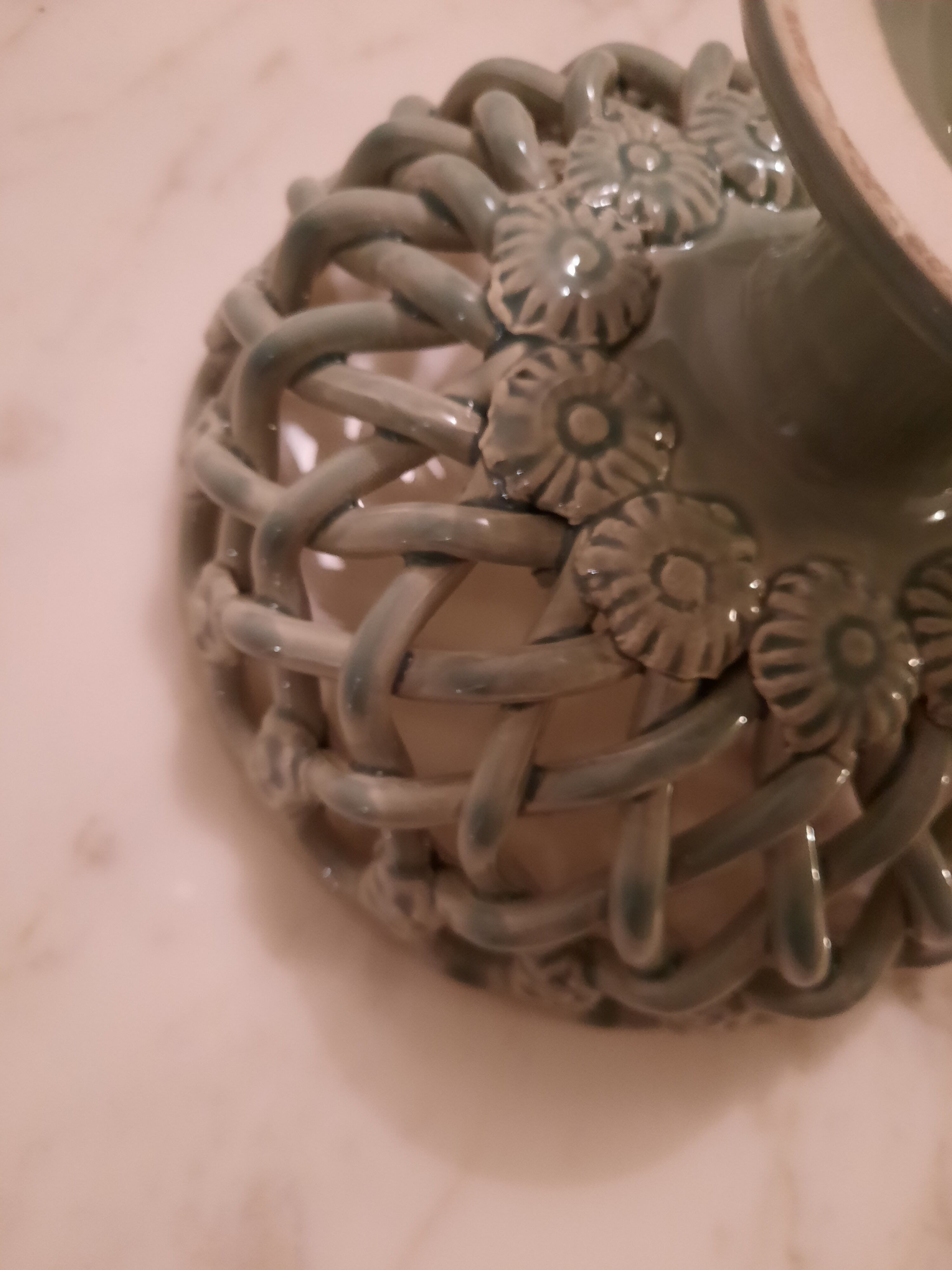 Ceramic cup signed Pichon