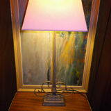 Show lamp/burau to lay in wrought iron - 70s