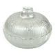 Glass sugar bowl made in Italy