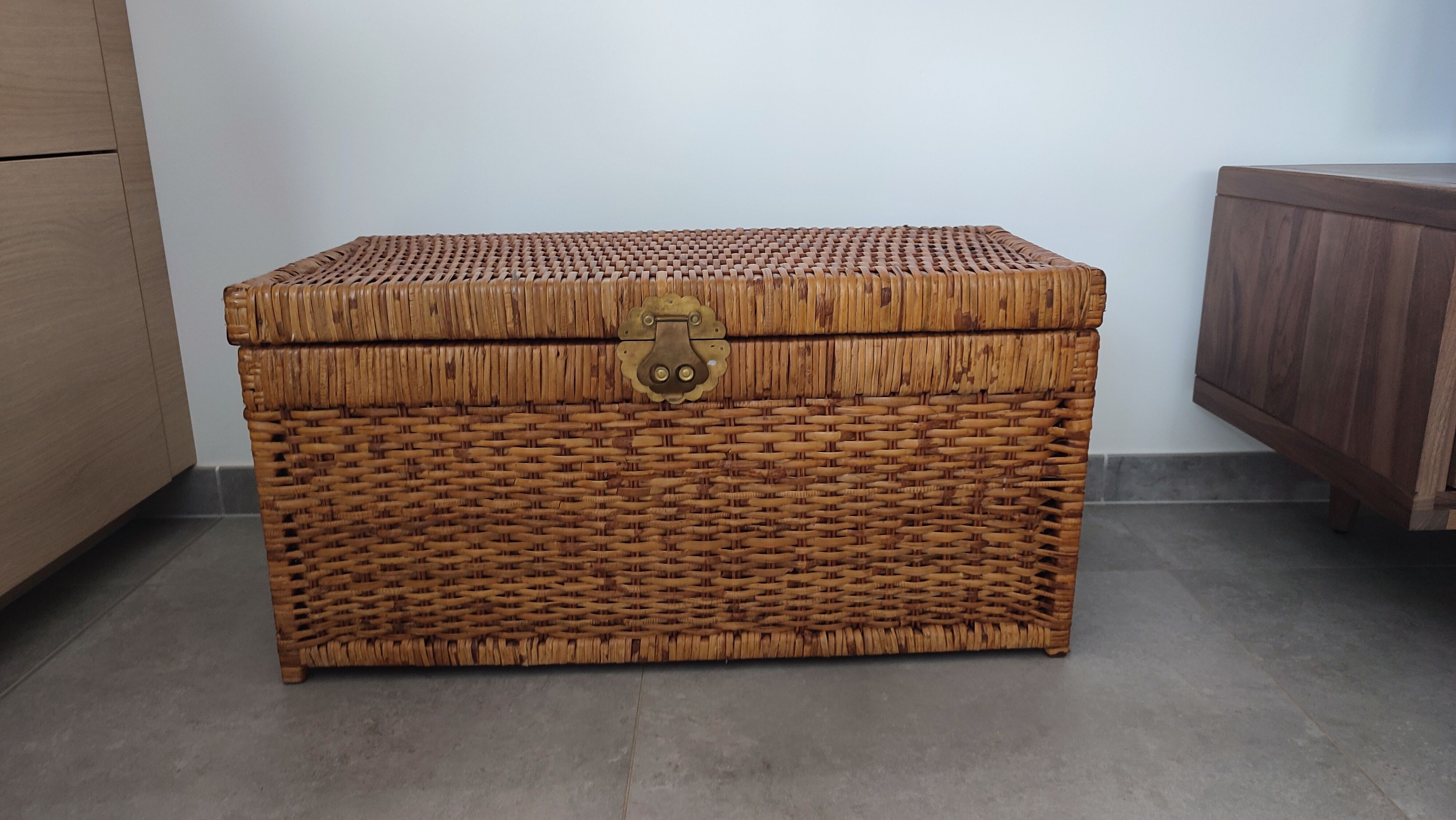 Wicker trunk
